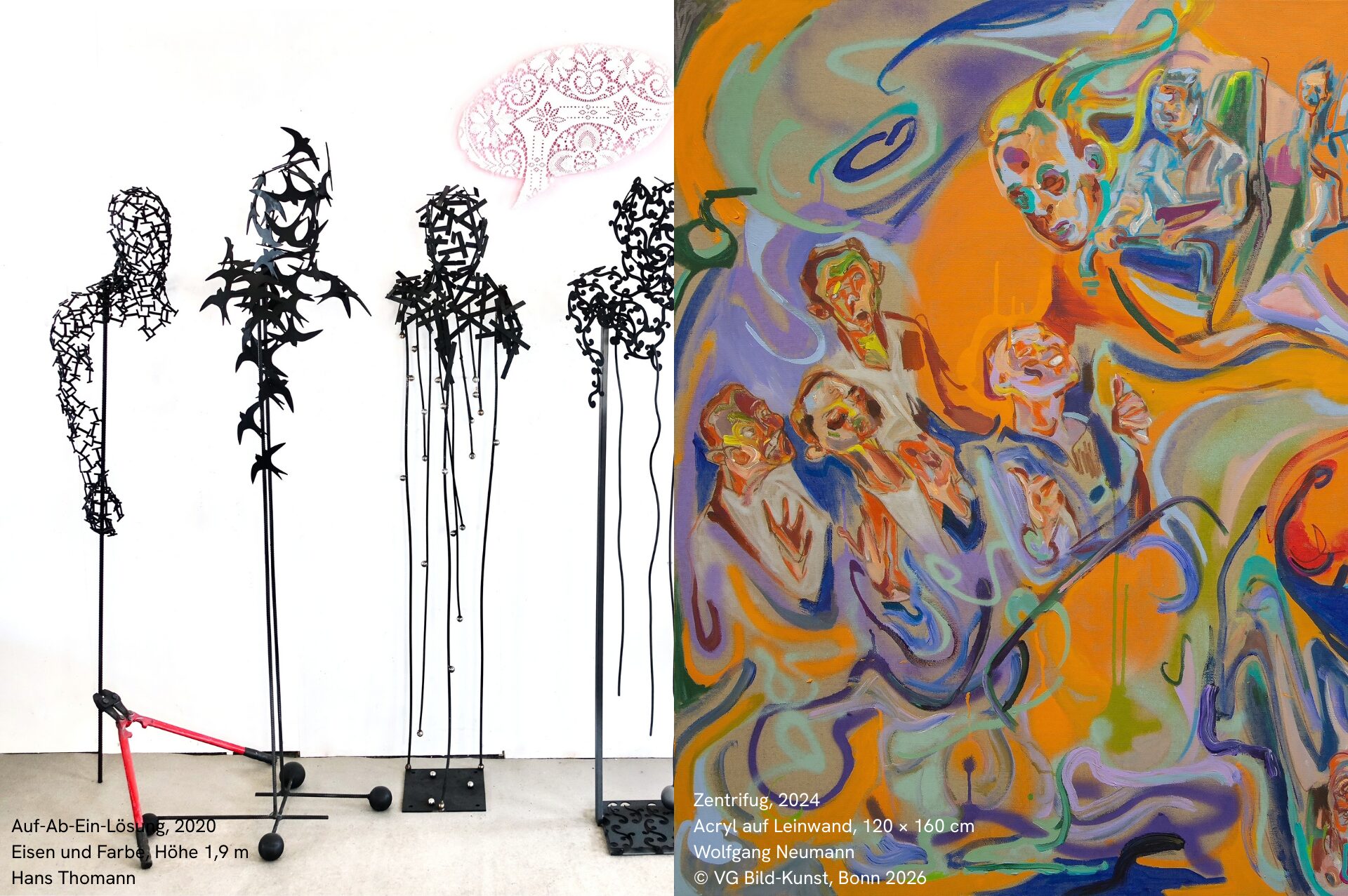 Kunstausstellung "MENSCH.SEIN.WERDEN"